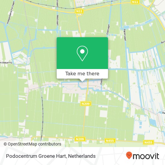 Podocentrum Groene Hart, Jacoba van Beyerenlaan 24 map