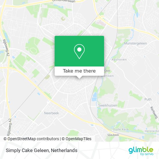 Simply Cake Geleen map