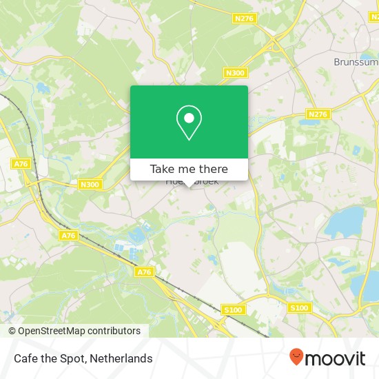 Cafe the Spot, Rietrastraat 1 map