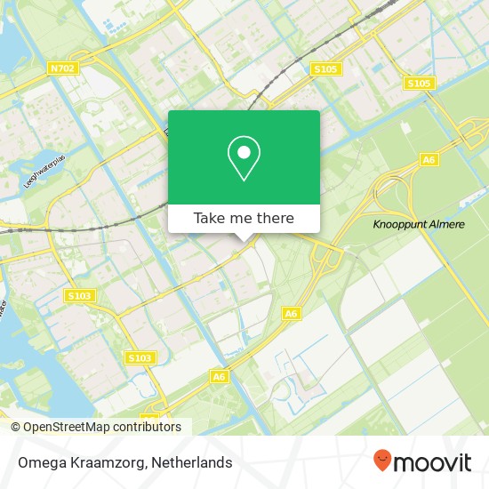 Omega Kraamzorg, Andy Warholstraat 19 map