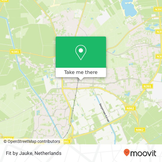 Fit by Jauke, Van Schaikweg 55 map