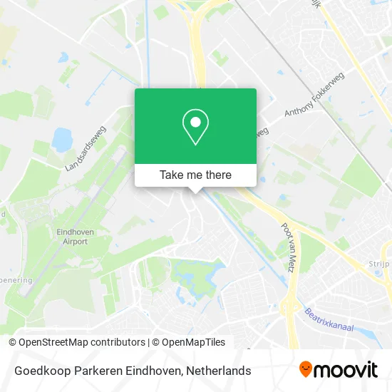 Goedkoop Parkeren Eindhoven map