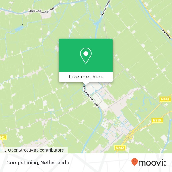 Googletuning map