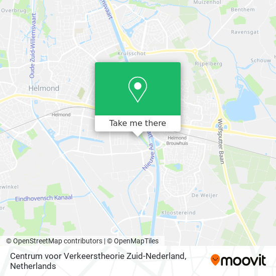 Centrum voor Verkeerstheorie Zuid-Nederland Karte
