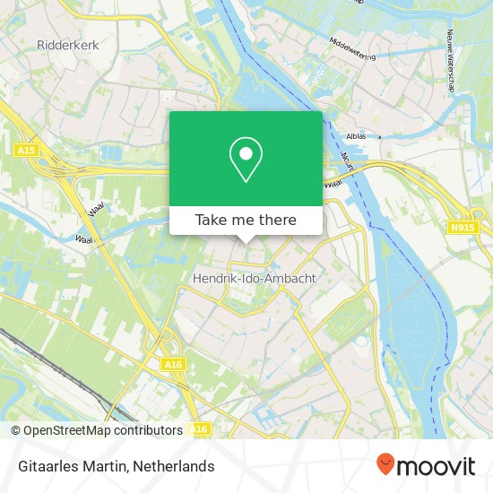 Gitaarles Martin, Schildmanstraat 72 map