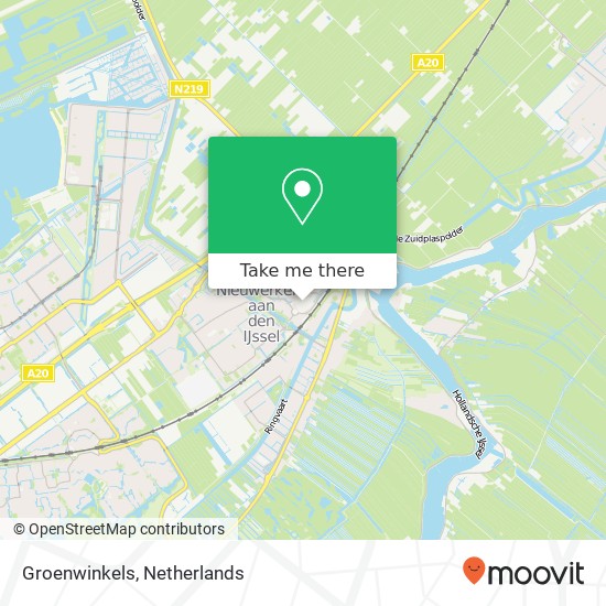 Groenwinkels, Reigerhof 104 map