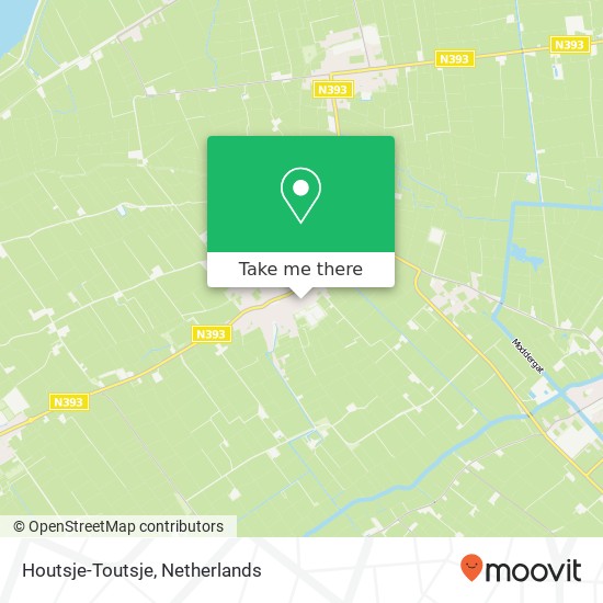 Houtsje-Toutsje, Collot d'Escurystrjitte map