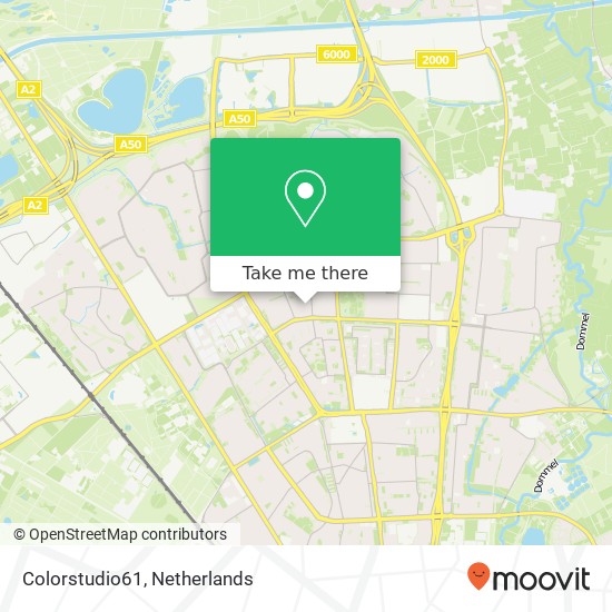 Colorstudio61, Tiengemetenstraat 5 map