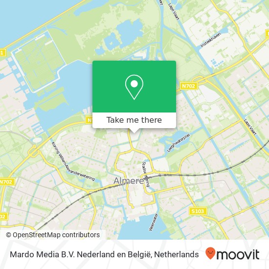 Mardo Media B.V. Nederland en België, Markerkant 11 21 map