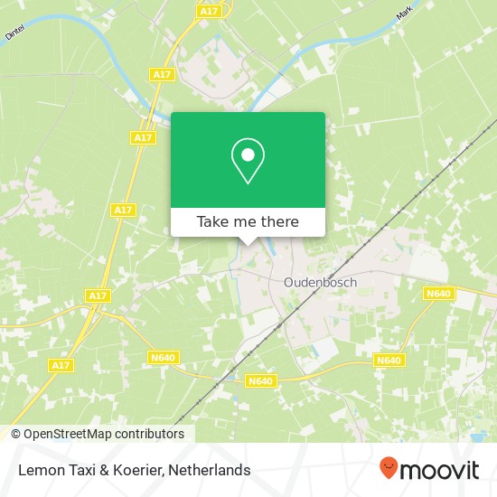 Lemon Taxi & Koerier map