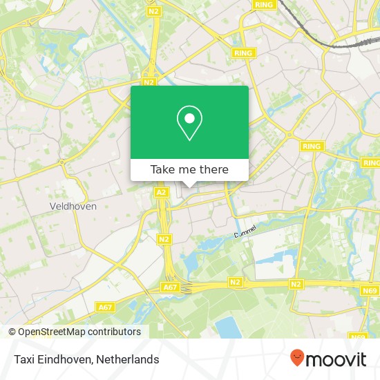 Taxi Eindhoven Karte