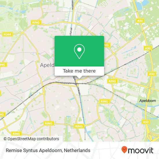 Remise Syntus Apeldoorn map