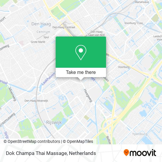 Dok Champa Thai Massage map