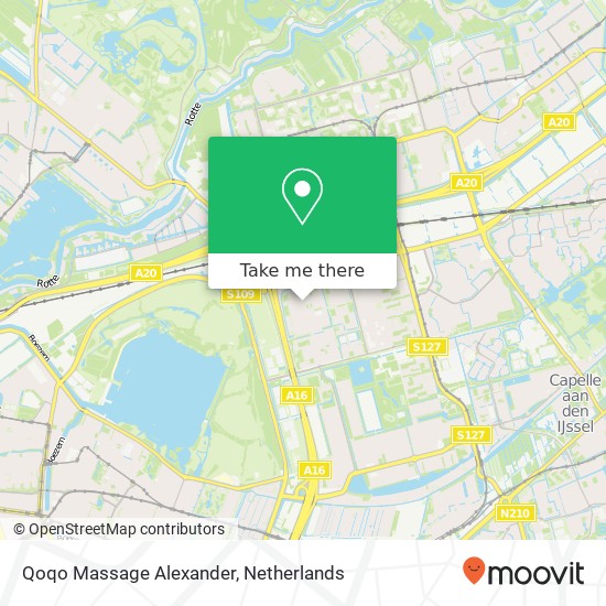 Qoqo Massage Alexander, Jacob van Campenplein 14 Karte