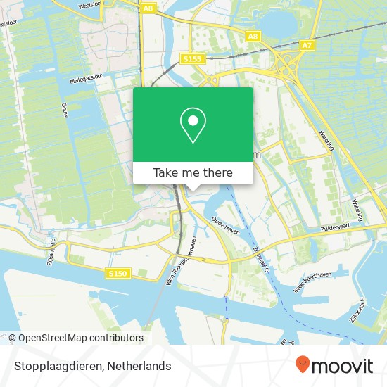 Stopplaagdieren, Jasykoffstraat 15 Karte