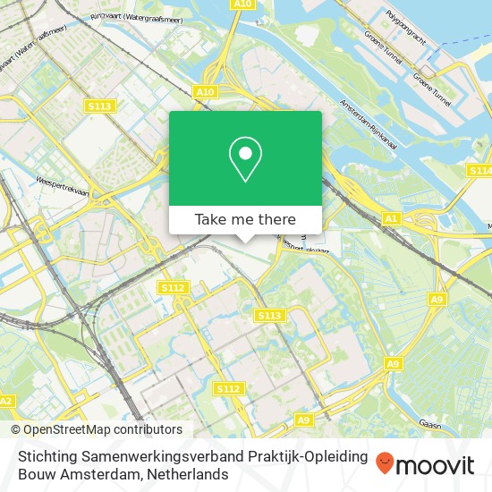 Stichting Samenwerkingsverband Praktijk-Opleiding Bouw Amsterdam map