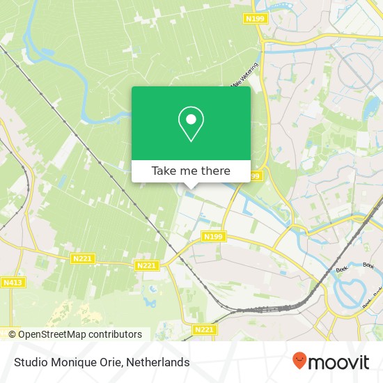 Studio Monique Orie, Nijverheidsweg-Noord 123 Karte