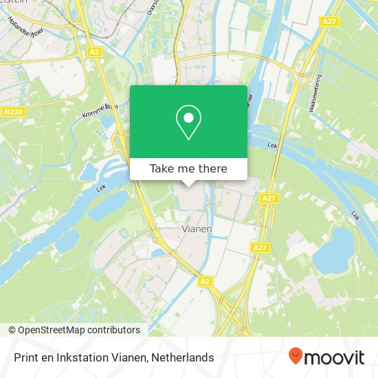 Print en Inkstation Vianen, Voorstraat 21 map