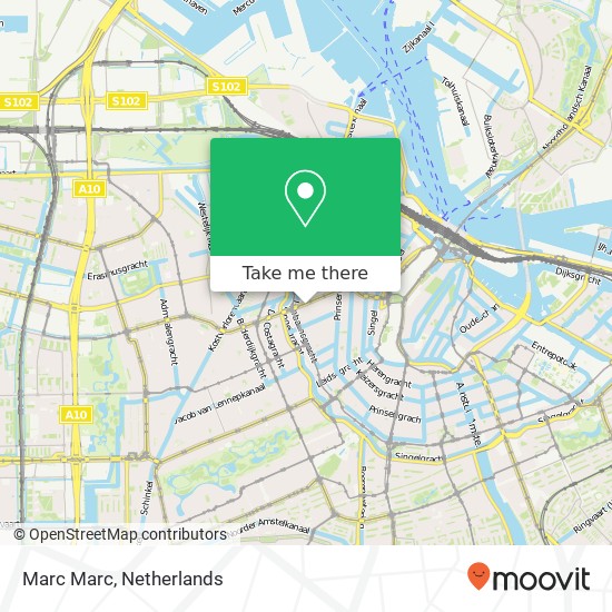 Marc Marc, Rozengracht map