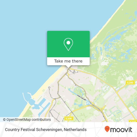 Country Festival Scheveningen map