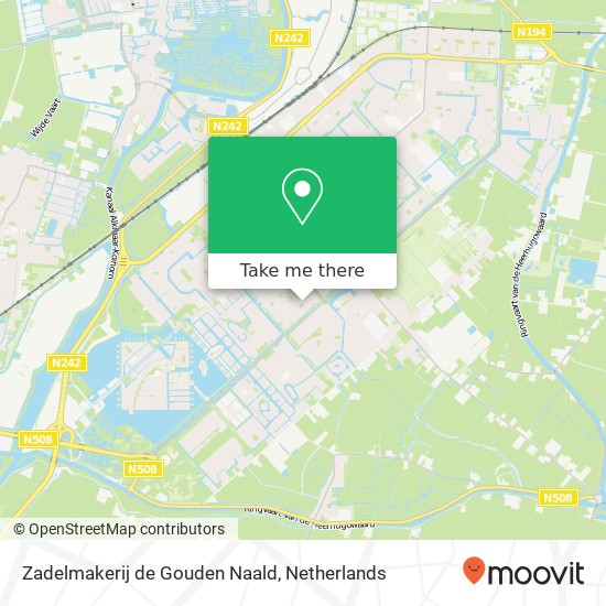 Zadelmakerij de Gouden Naald map