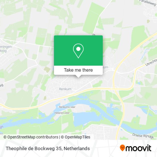 Theophile de Bockweg 35 map