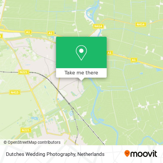 Dutches Wedding Photography map