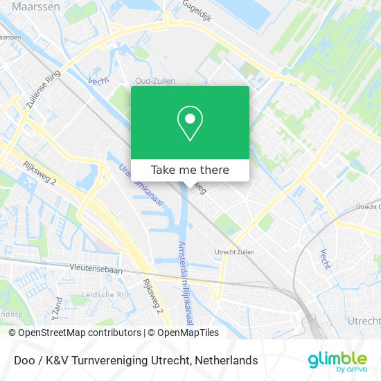 Doo / K&V Turnvereniging Utrecht map