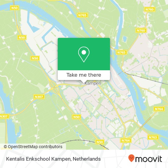 Kentalis Enkschool Kampen, Marinus Postlaan map