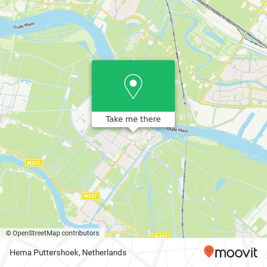 Hema Puttershoek, Pieter Repelaerstraat 55 map