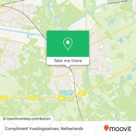 Compliment Voedingsadvies, Rederijkerstraat 6 Karte