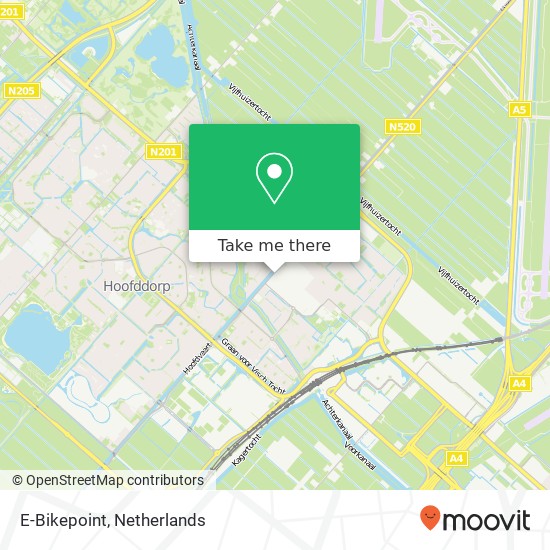 E-Bikepoint, Hoofdweg 726 Karte