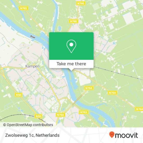 Zwolseweg 1c, 8271 RA IJsselmuiden map