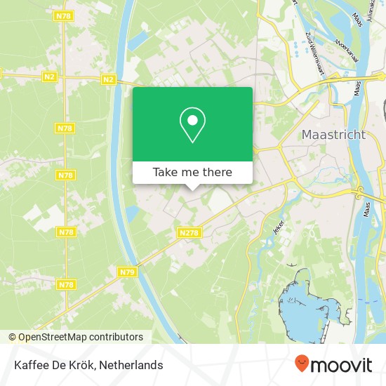 Kaffee De Krök map