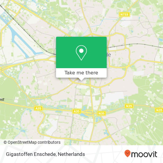 Gigastoffen Enschede, Slijpsteen 9 Karte