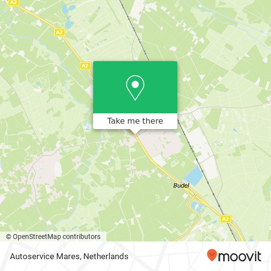 Autoservice Mares, A2 map