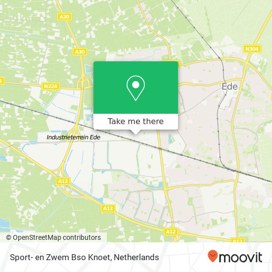 Sport- en Zwem Bso Knoet, Langekampweg 6 map