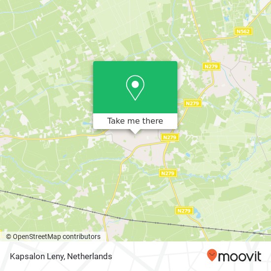 Kapsalon Leny map