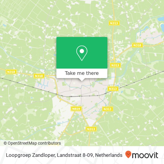 Loopgroep Zandloper, Landstraat 8-09 map