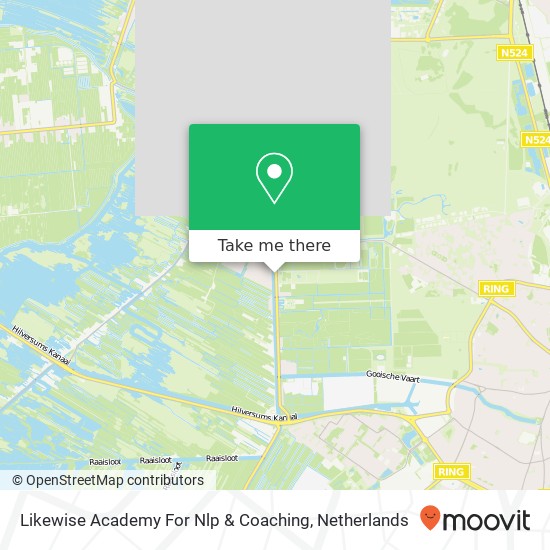 Likewise Academy For Nlp & Coaching, Zuidereinde 52A map