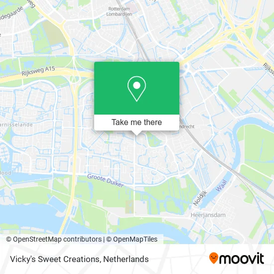 Vicky's Sweet Creations map