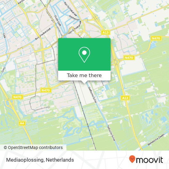 Mediaoplossing, Turbineweg 14 map