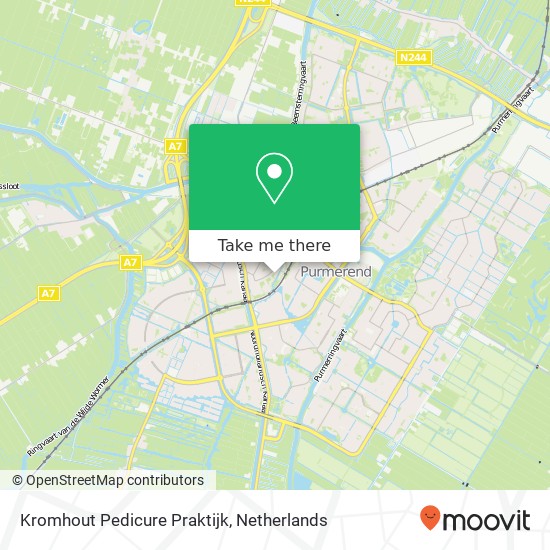 Kromhout Pedicure Praktijk map