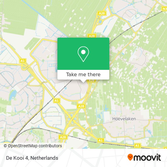 De Kooi 4 map