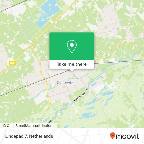 Lindepad 7, 5061 HV Oisterwijk map