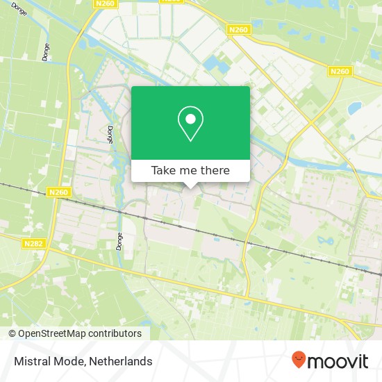 Mistral Mode, Heyhoefpromenade map