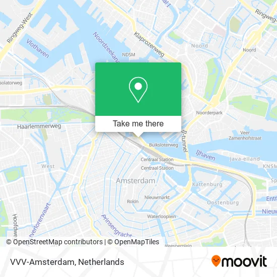 VVV-Amsterdam map