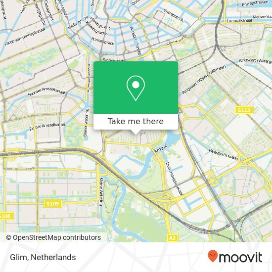 Glim, Kinderdijkstraat 45 map