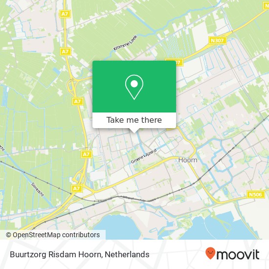 Buurtzorg Risdam Hoorn, De Huesmolen 60 map