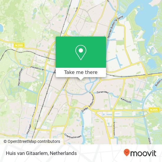 Huis van Gitaarlem map